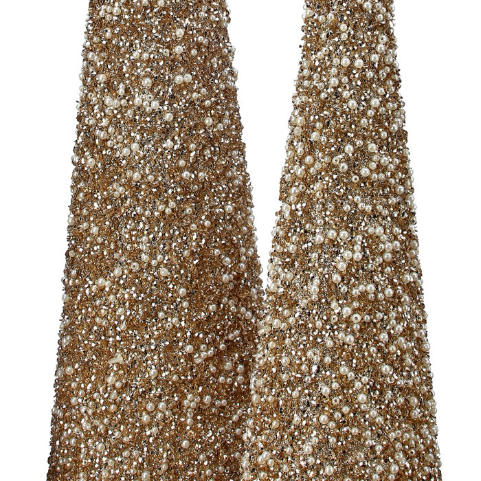 Regency International 3 Piece Glitter Cone Tree Set Reviews Wayfair